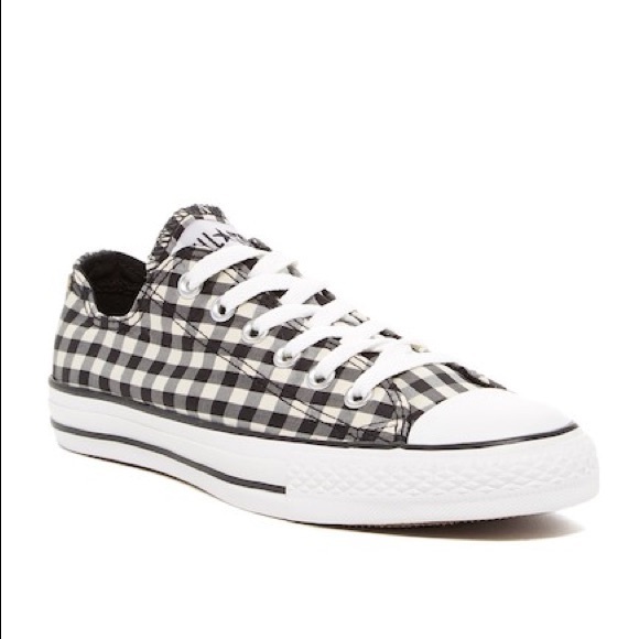 gingham converse